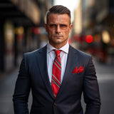 The Mystique of the Red Tie: A Timeless Business Accessory - ZONFAZ