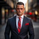 The Mystique of the Red Tie: A Timeless Business Accessory - ZONFAZ