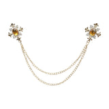 Gold Brown Chain Accessorie