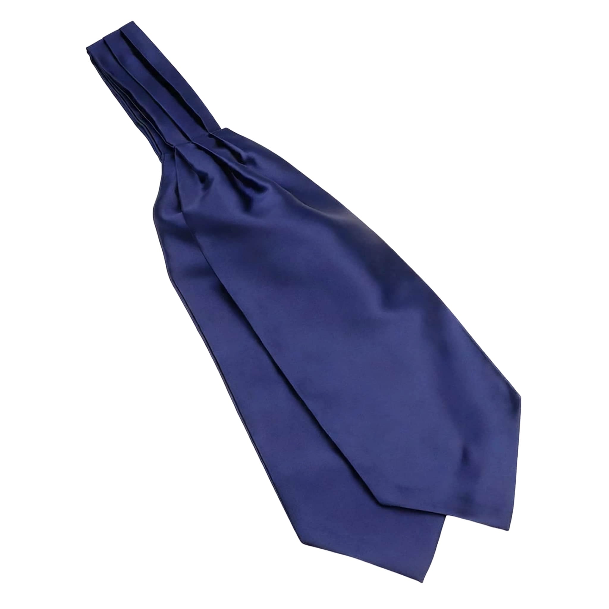 Navy Blue  Solid Ascot