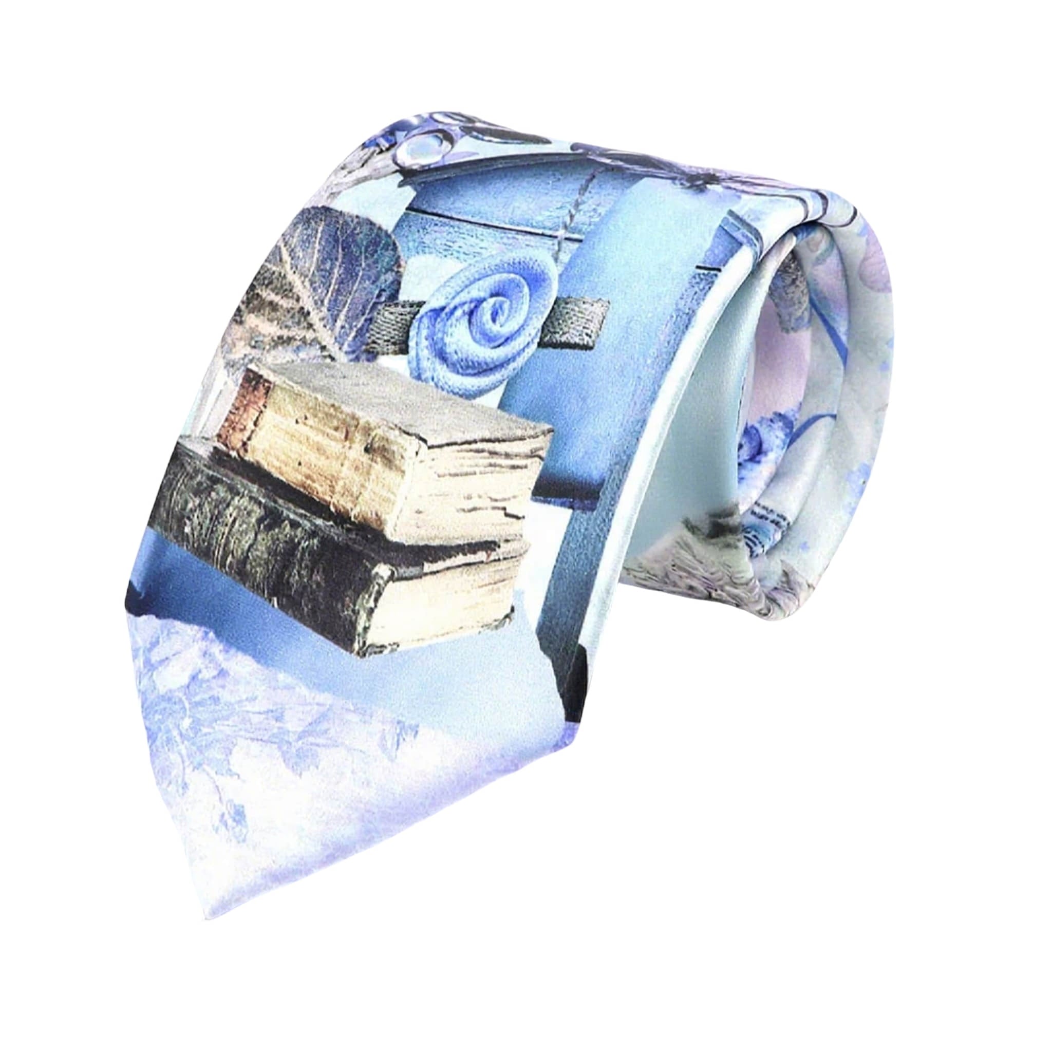 Beige Gold Baroque Necktie