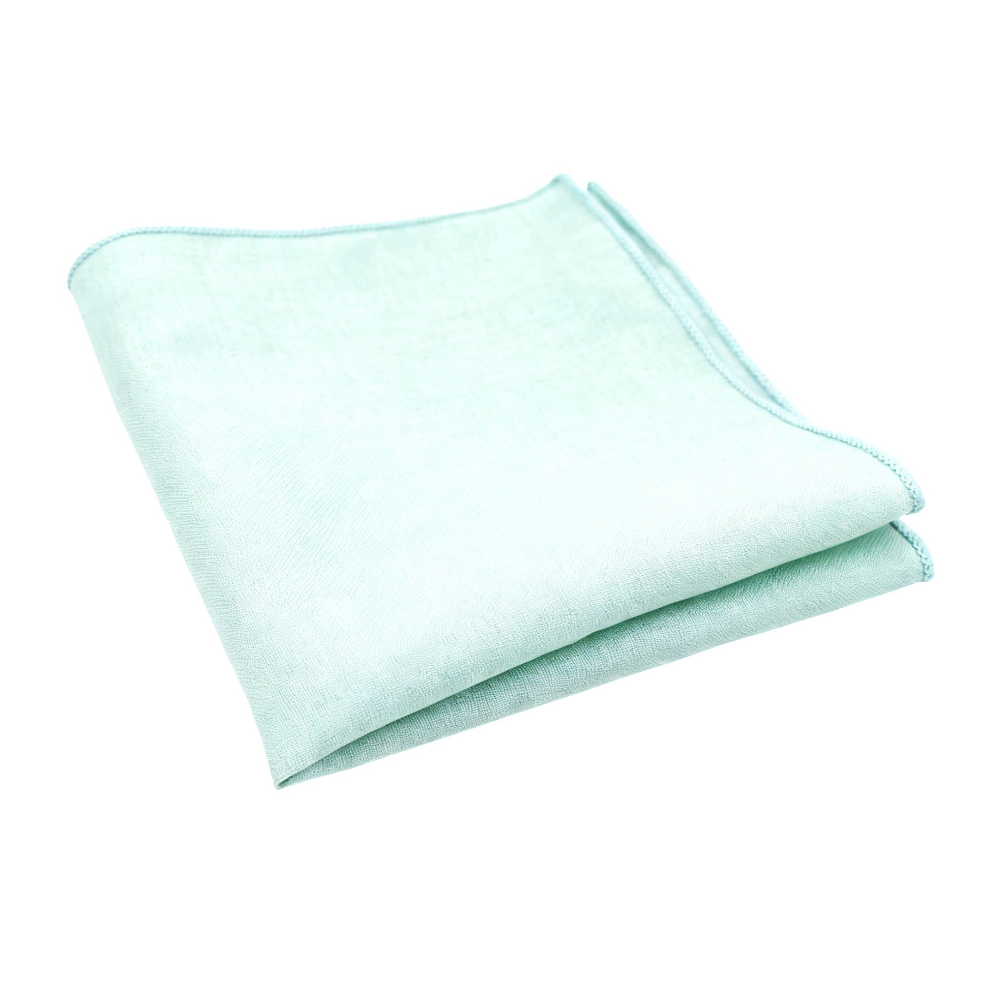Mint Green Solid Pocket Square