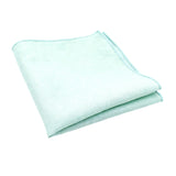 Mint Green Solid Pocket Square