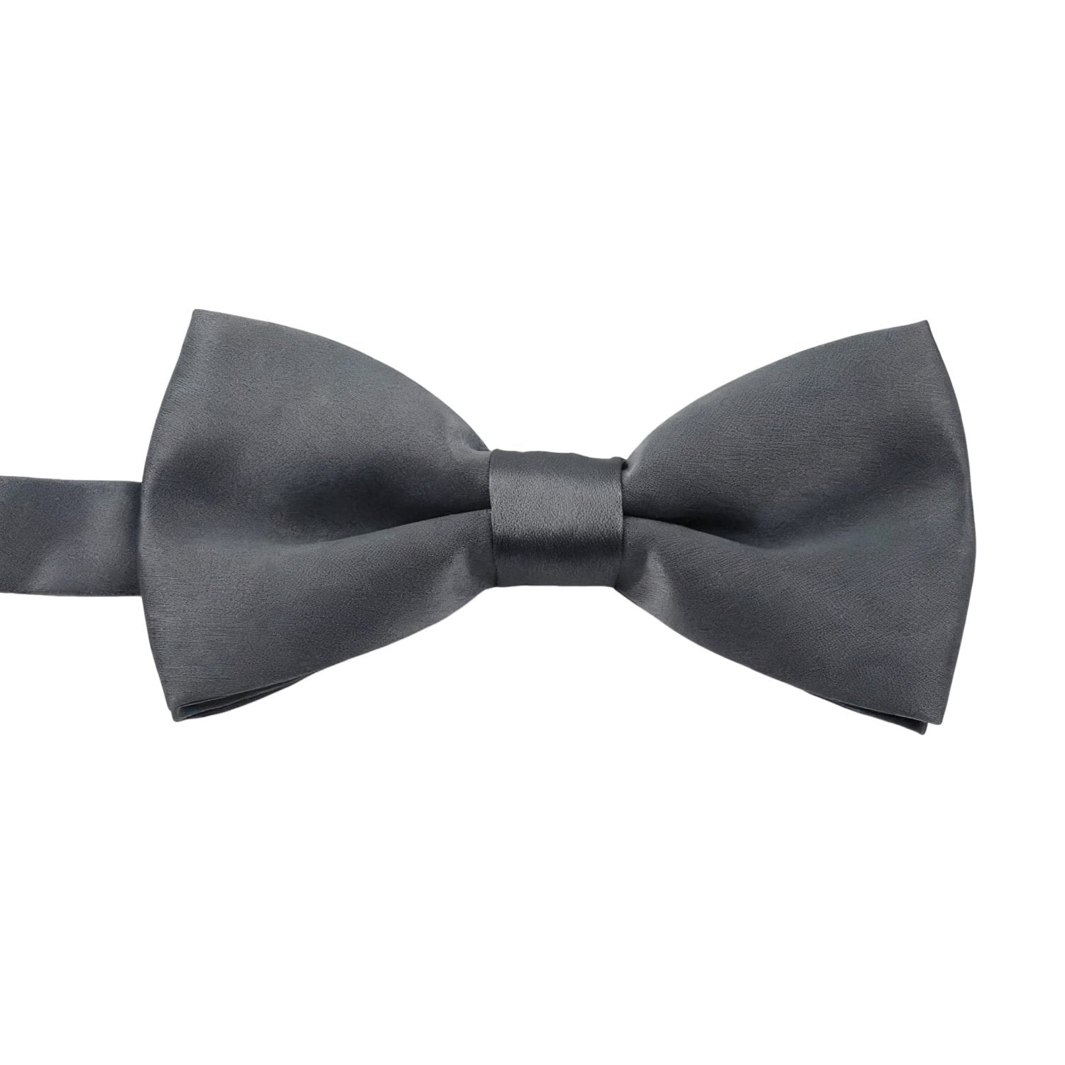 Dark Gray Solid Bowtie
