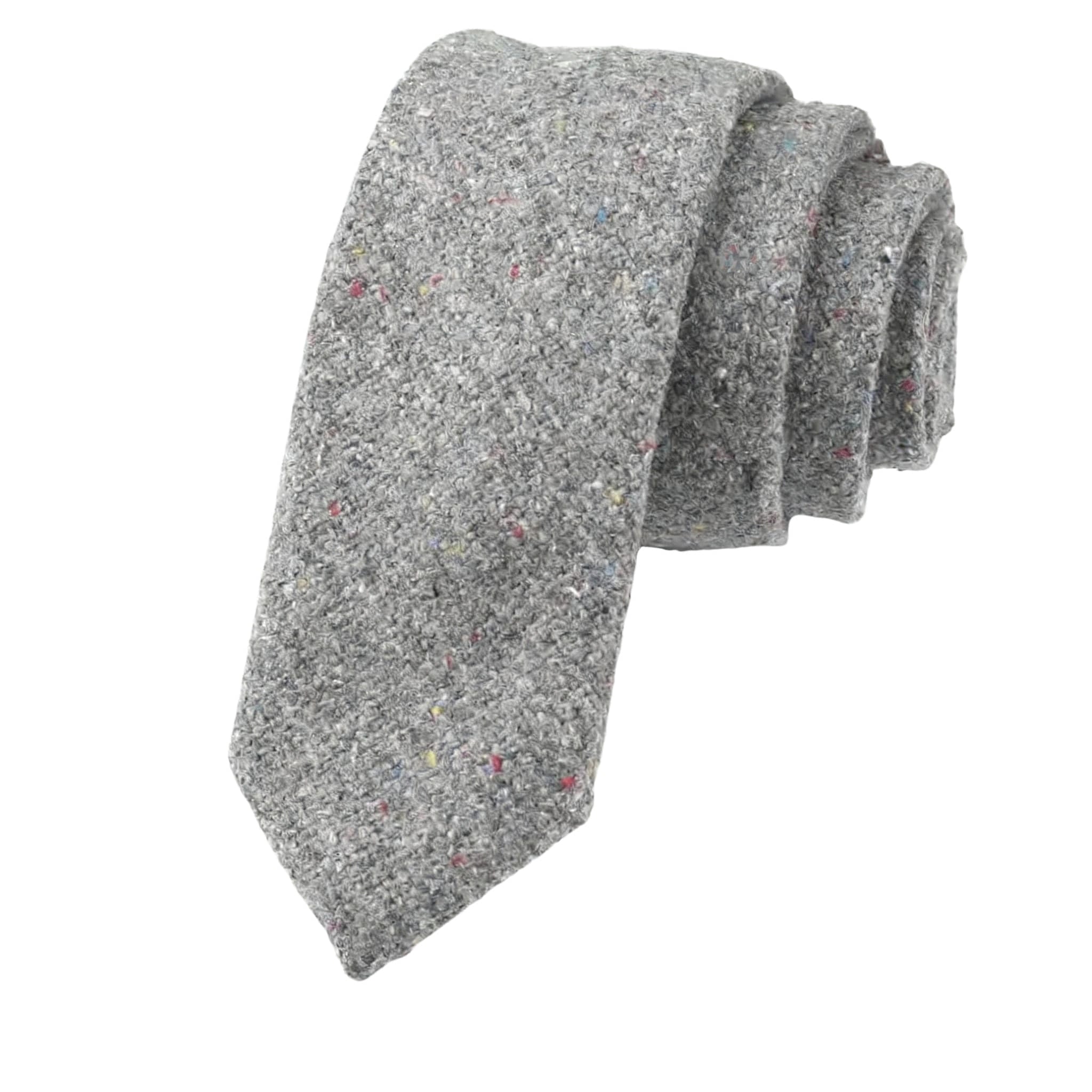Gray Speckled Necktie