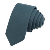 Teal Solid Necktie