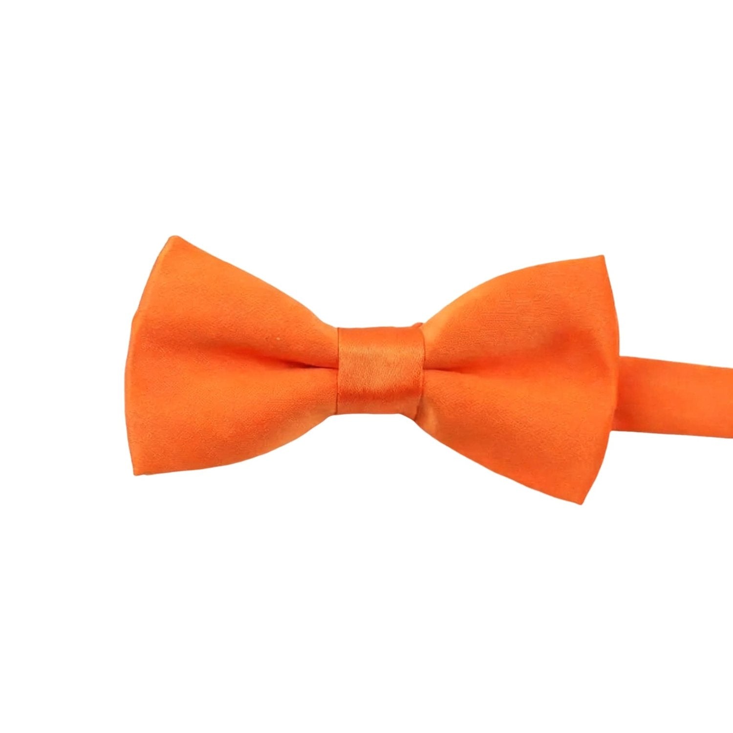 Solid Orange Bowtie