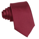 Maroon Solid Necktie