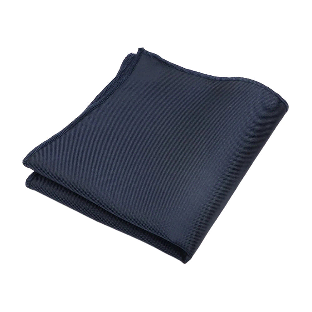 Navy Solid Pocket Square