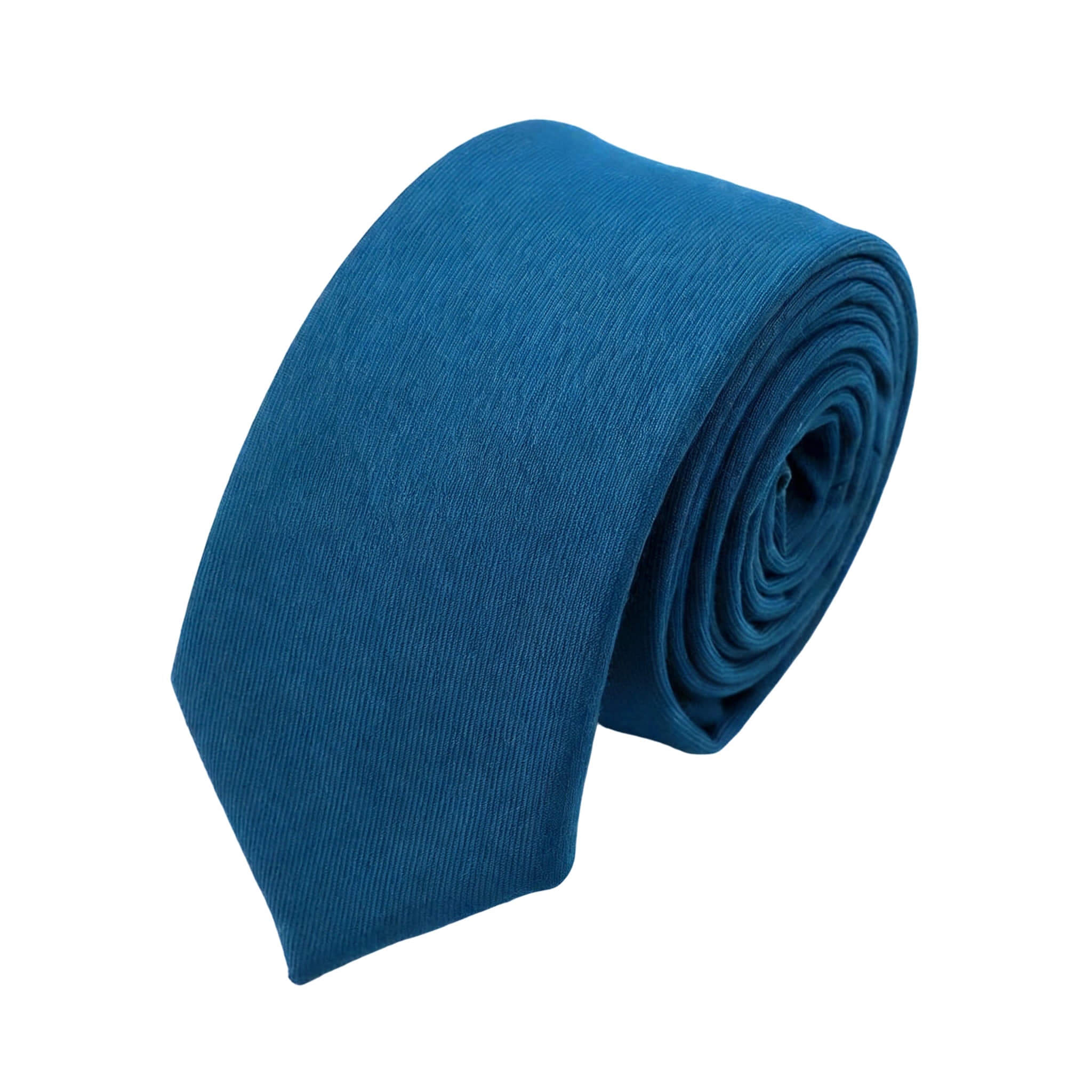 Teal Teal Solid Necktie