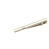 Navy Blue Gold Plaid Necktie