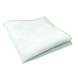 Pale Green Solid Pocket Square