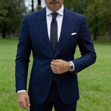 Black Gray With Gray Checkered Necktie