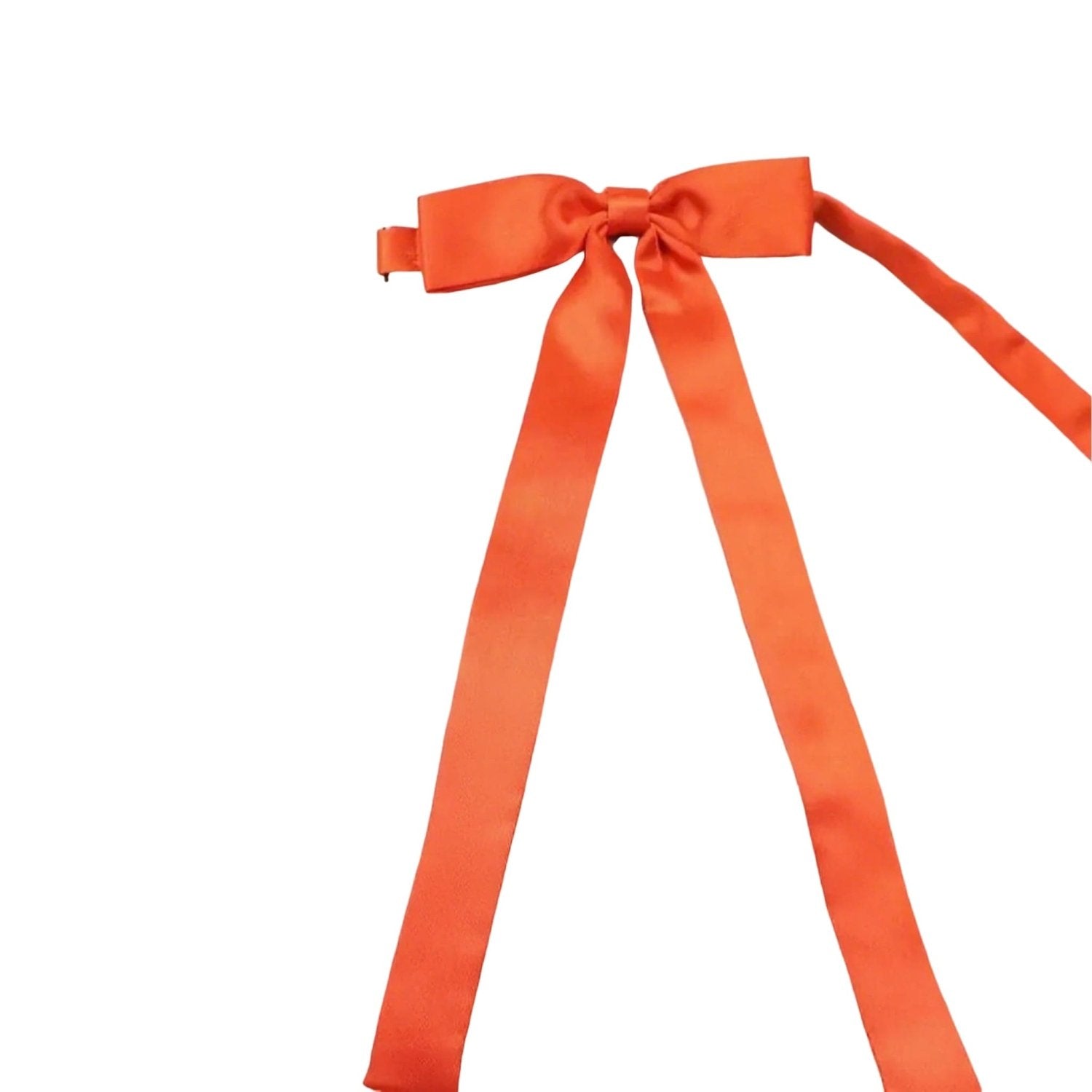 Orange With Orange Solid Bowtie
