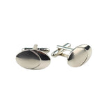 Silver Double Circle Cufflinks