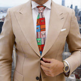 Multicolor Horse Necktie
