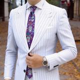 Blue With Colorful Ladybugs Necktie