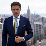 Multicolor With Colorful Periodic Table Necktie