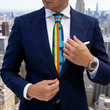 Multicolor With Colorful Periodic Table Necktie