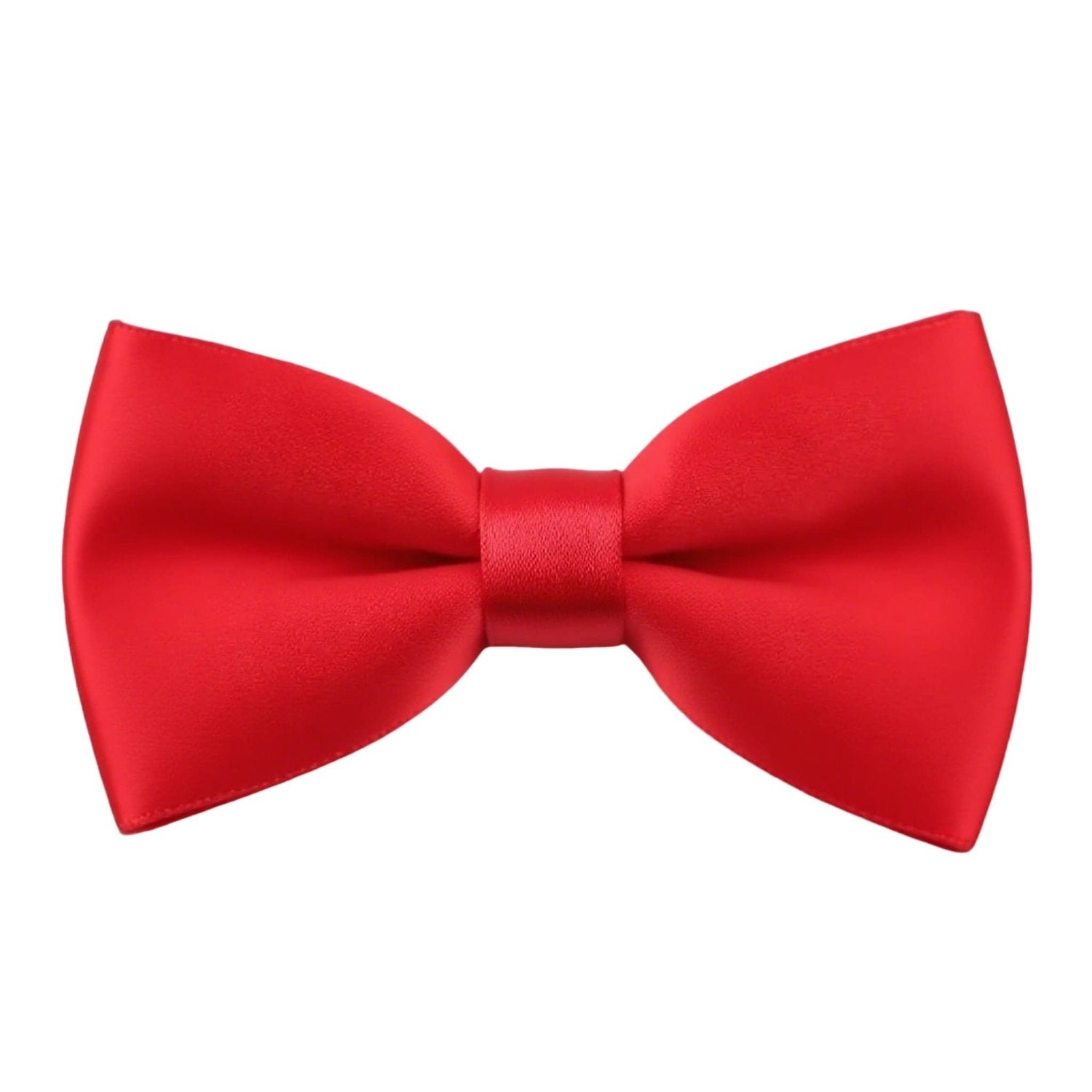 Red with Red Solid Bowtie
