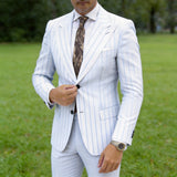 Brown Beige Floral Necktie