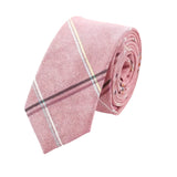 Pink Striped Tie