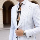 Black with Golden Dog Necktie