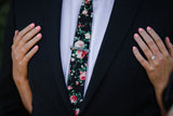 ZONFAZ Floral Tie