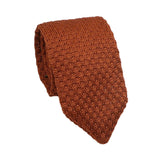 Orange Solid Necktie