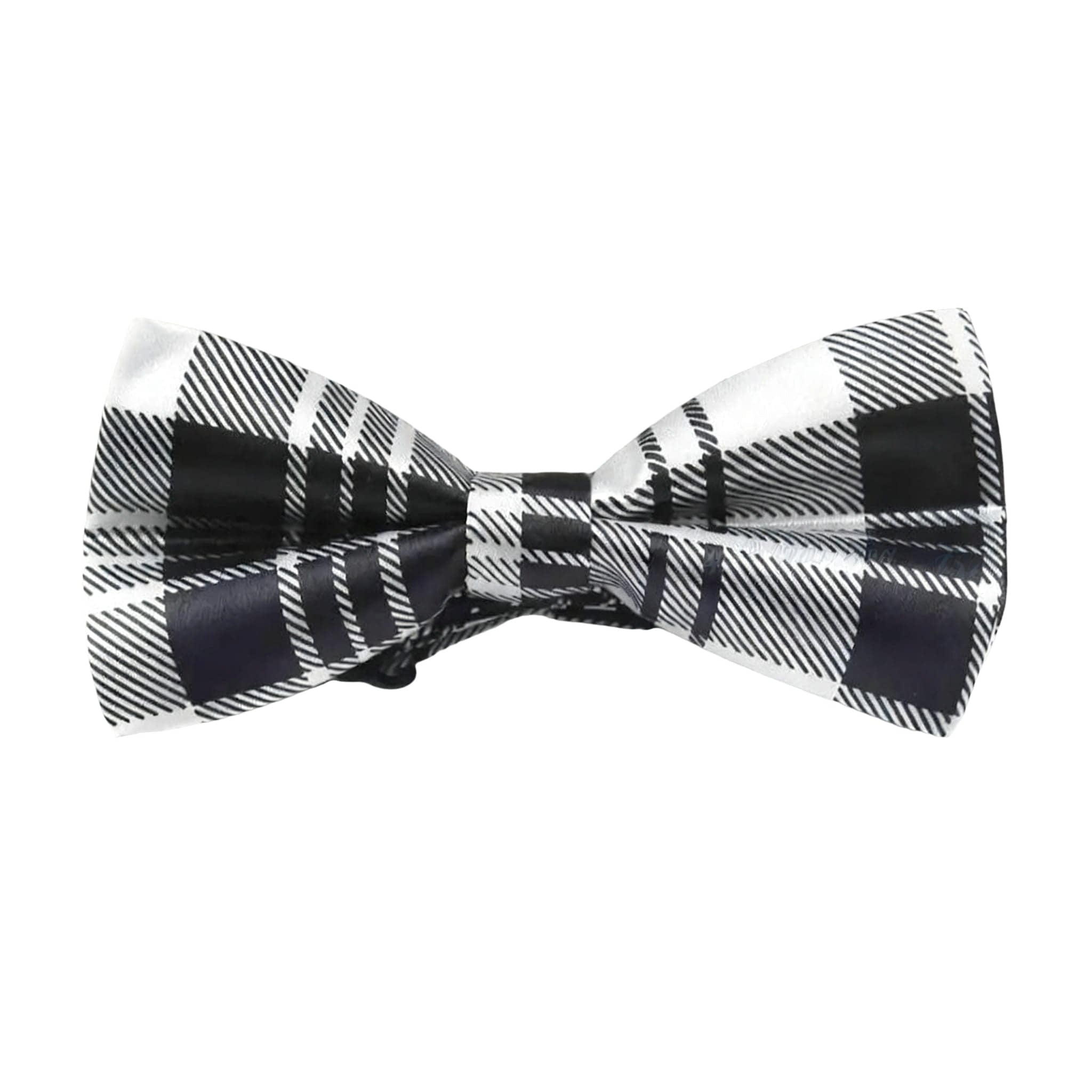 Red White Striped Bowtie