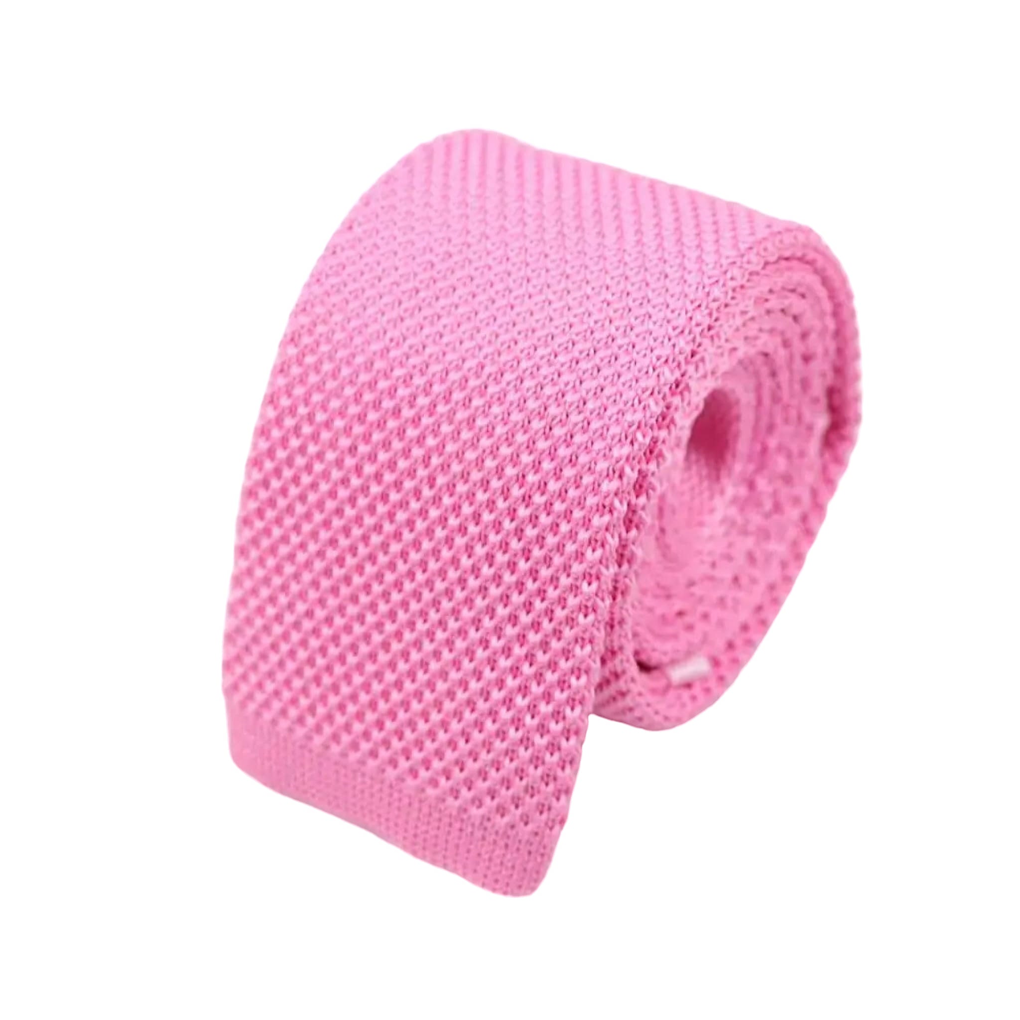 Pink Knitted Tie