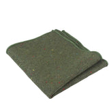 Green Speckled PocketSquare