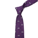 Purple Bicycle Tie