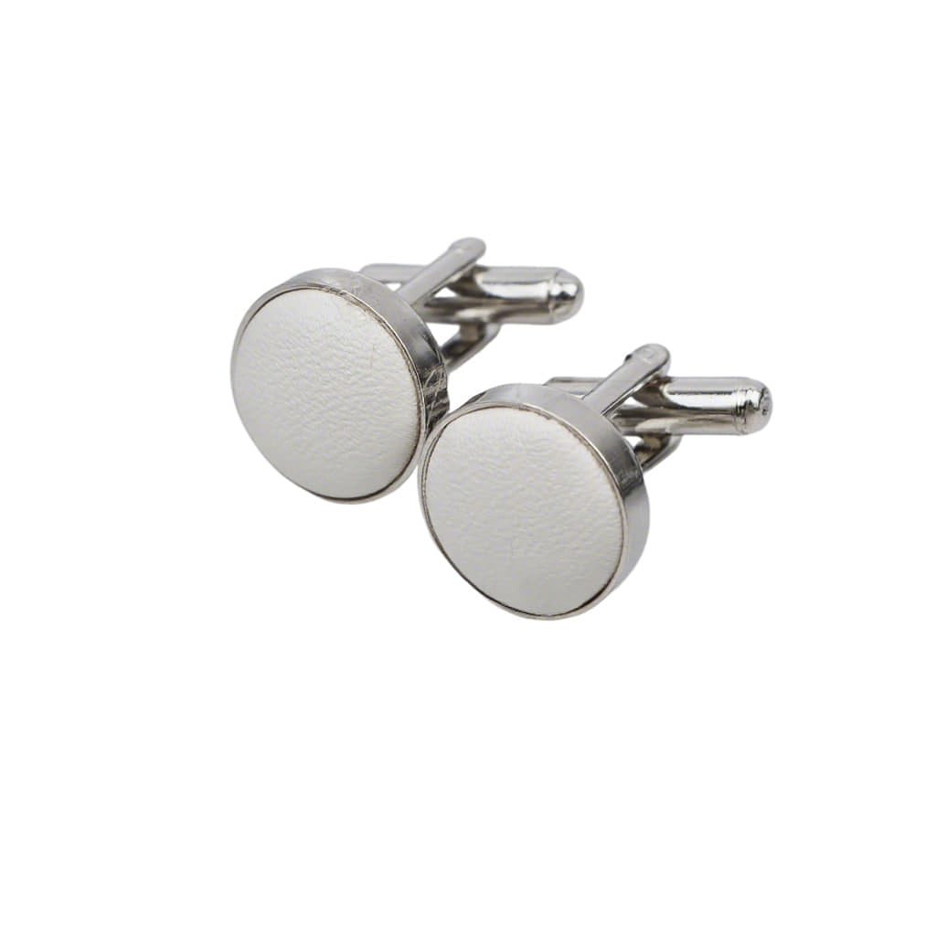 White Plain Cufflink