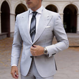 Black With White Striped Scroll Necktie