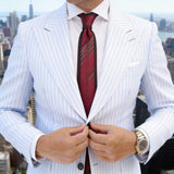 Red With White Polka Dots Necktie