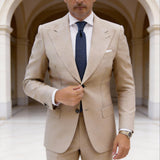 Navy Blue With White Blue Small Squares Necktie