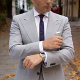 Black With Blue Red Paisley Necktie