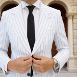 Black With Black Swirl Necktie