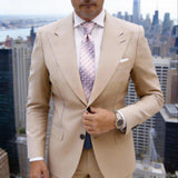 Pink With Purple White Checkered Necktie