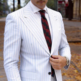 Black with Red Speckled Necktie