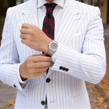 Black with Red Speckled Necktie