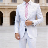 Pink With Pink Wave Necktie