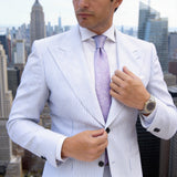 Light Purple With Light Purple Swirl Necktie