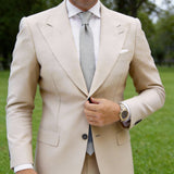 Light Green Solid Necktie