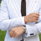 Black Necktie With Gold Small Motifs