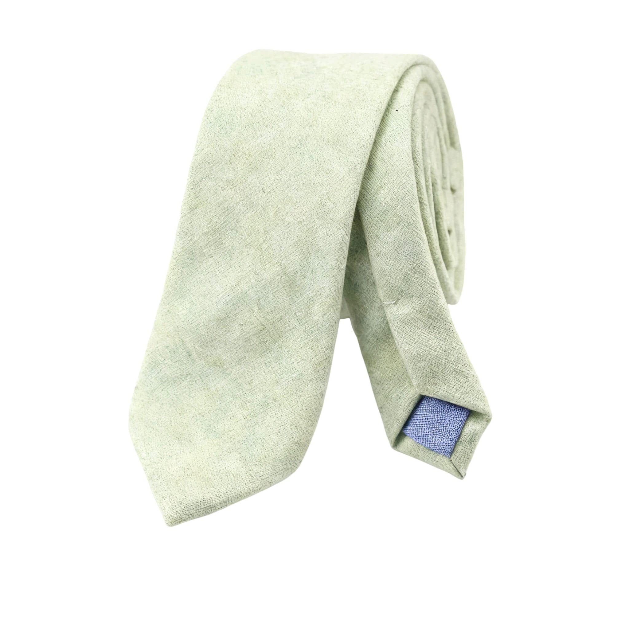 Light Green Wool Tie
