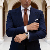 Brown with Brown Knitted Necktie