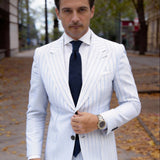 Dark Blue Knitted Necktie