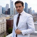 Black With Brown Floral Necktie